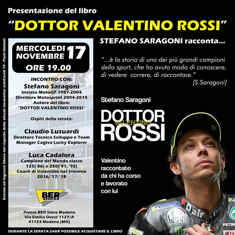 Dottor Valentino Rossi, il lato nascosto del Dottore a Modena