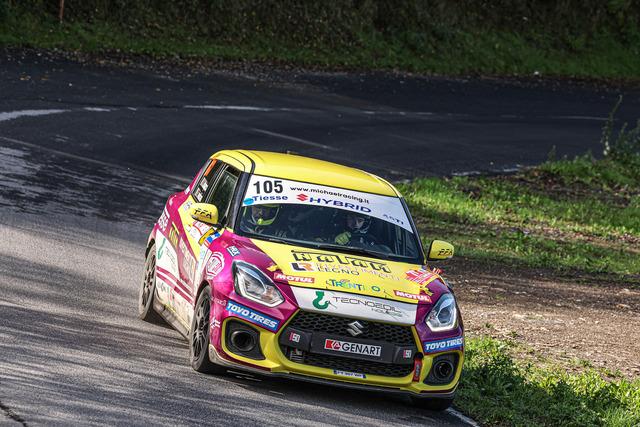 Dallapiccola-Andrian, colpo al fotofinish nella Suzuki Rally Cup