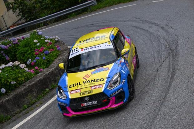 Varesco domina il Valli Ossolane e allunga nella Suzuki Rally Cup