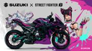 Suzuki svela la GSX-8R Tuned by JURI ispirata a Street Fighter 6