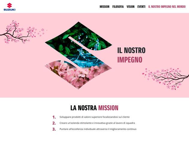 Suzuki lancia online la nuova piattaforma sulla sostenibilità
