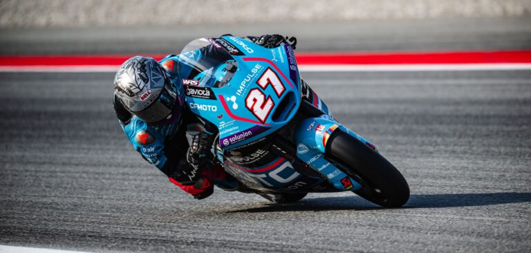 Holgado in pole e record in Moto2, Almansa comanda la Moto3