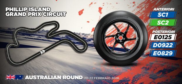 WorldSBK Phillip Island 2026: le nuove gomme Pirelli per l’esordio stagionale