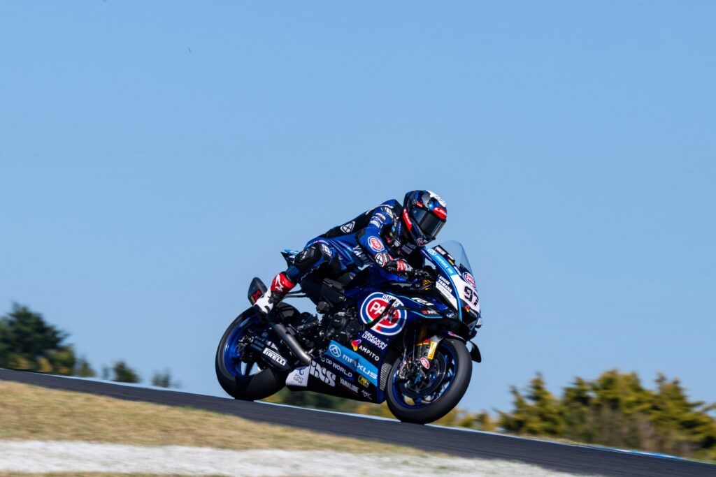 WorldSBK Phillip Island, Yamaha Pata Maxus cresce nelle libere del venerdì