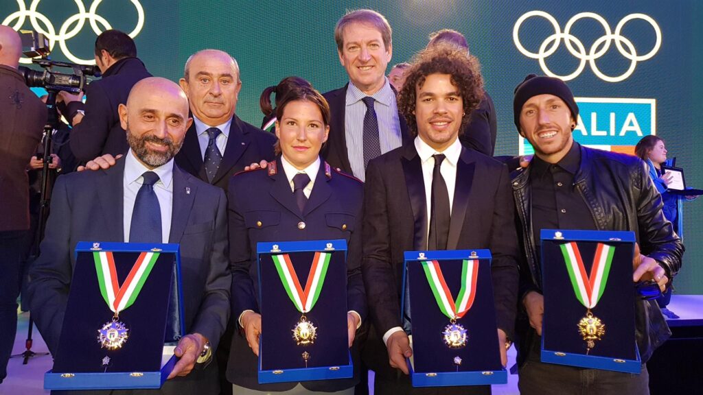 Cairoli, Fontanesi, Morbidelli e MC Pavia premiati con il Collare d’Oro