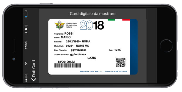 La FMI lancia la tessera digitale per tutti i tesserati