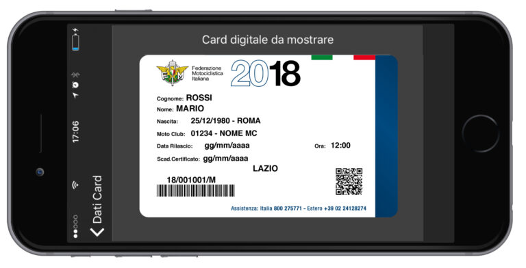 La FMI lancia la tessera digitale per tutti i tesserati