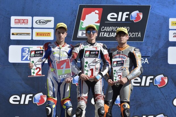 ELF CIV Vallelunga: Zannoni e Stirpe vincono, Bertelle è campione
