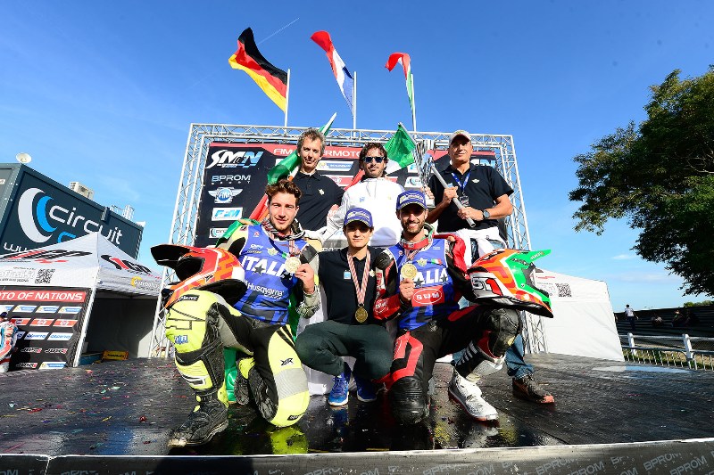 Supermoto delle Nazioni: l’Italia giovane conquista il podio