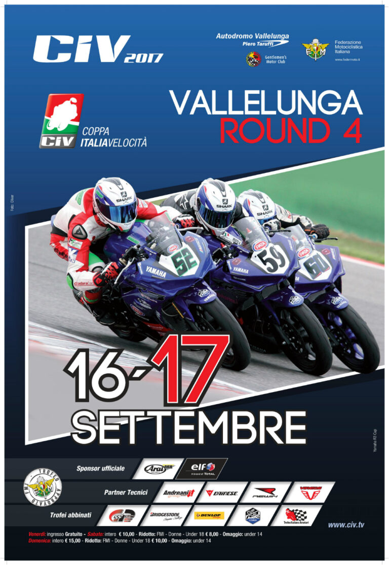Coppa Italia a Vallelunga: 14 gare e titoli in palio nel 4° round