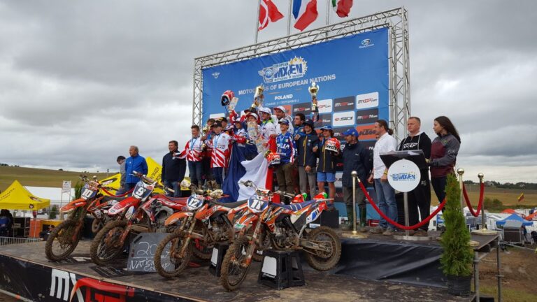 Motocross delle Nazioni Europee, doppio podio azzurro a Danzica
