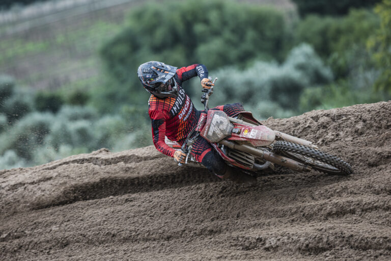 First podium for the Desmo250 MX at the Internazionali dItalia