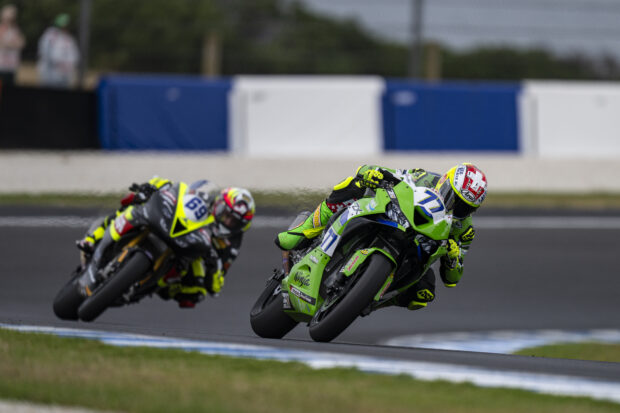 WorldSSP Phillip Island: Kawasaki e meteo beffardo