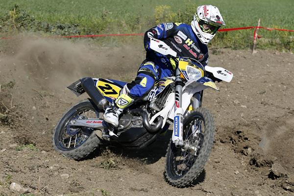 Micheluz campione europeo Enduro E3 2016 con Husqvarna FE 501