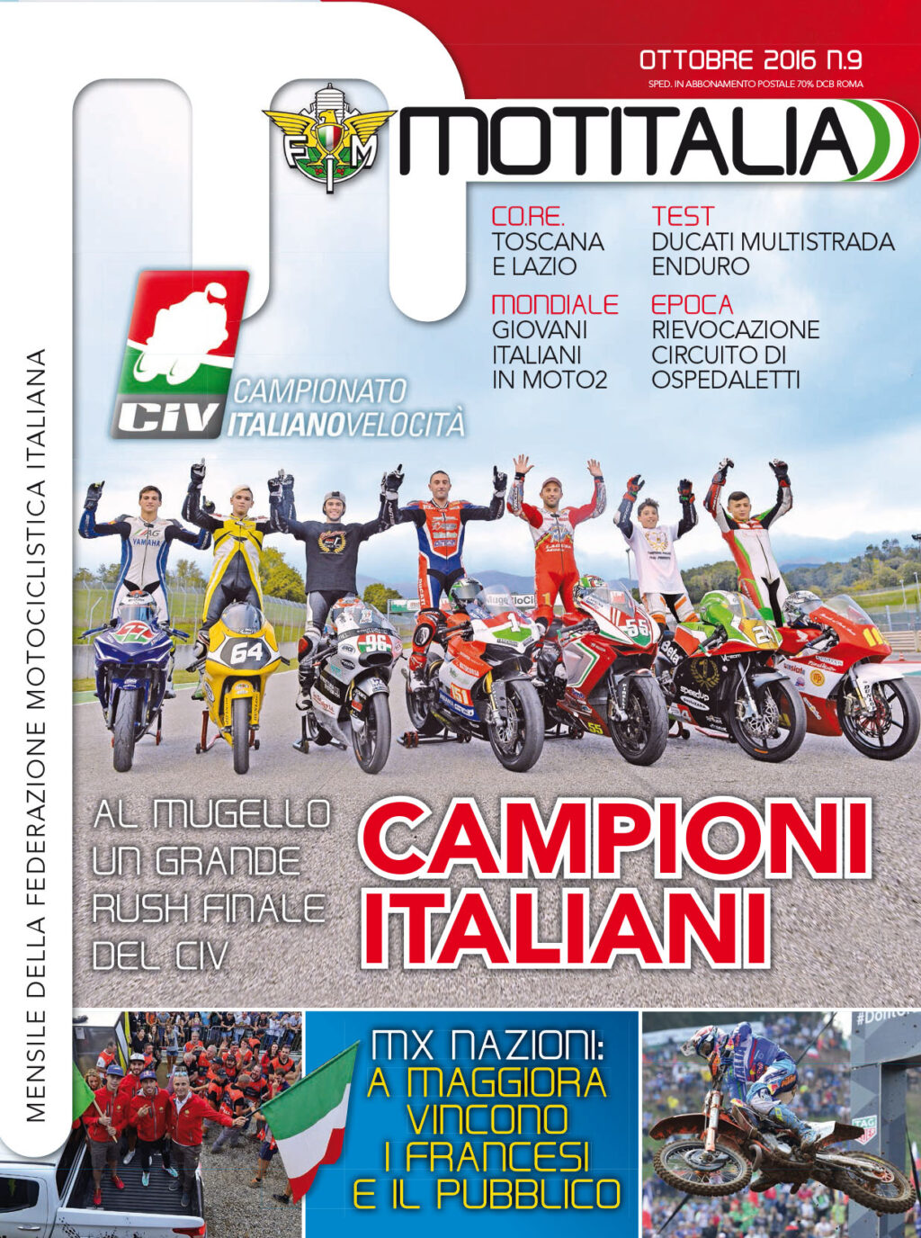 Nuovo Motitalia online: CIV, Motocross delle Nazioni e turismo