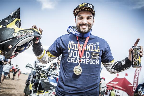 Quintanilla porta Husqvarna al titolo mondiale Rally 2016