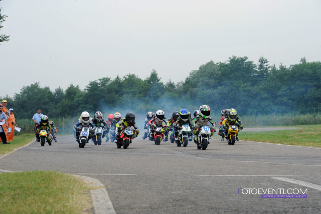 CIV Junior Minimoto, spettacolo e talenti in pista a Pomposa