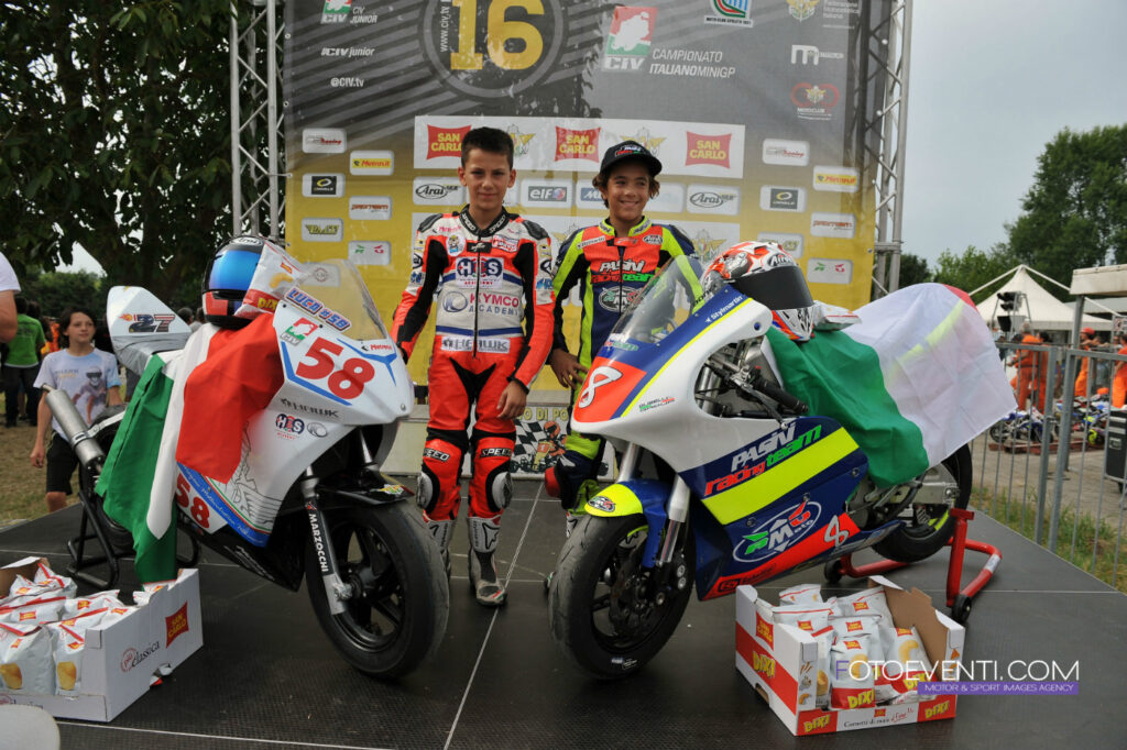 CIV Junior Pomposa: Boncinelli e Lunetta campioni MiniGP 2016