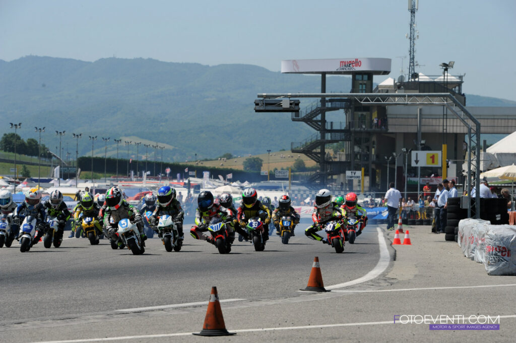 CIV Junior Minimoto, Mugellino da record con 90 giovani piloti