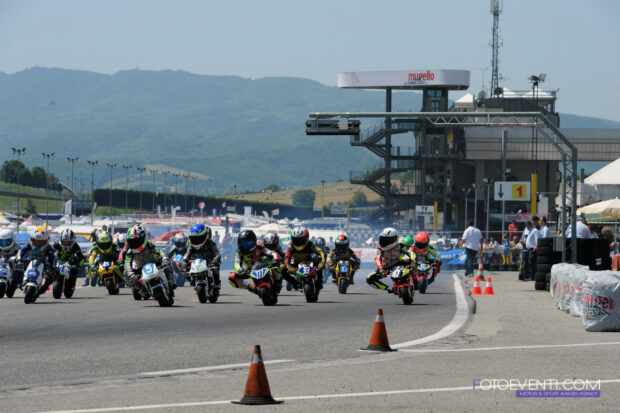 CIV Junior Minimoto, Mugellino da record con 90 giovani piloti