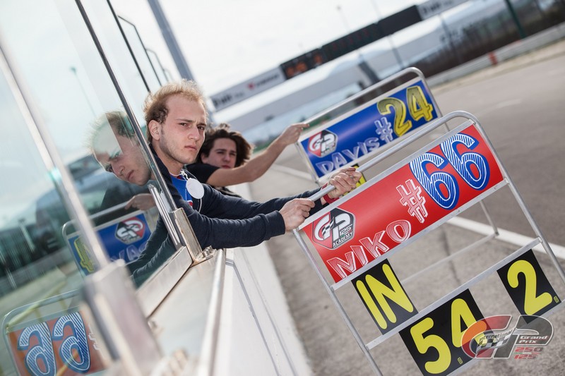 Academy 250GP, luci e ombre nei test di Misano per Barani e Castellani