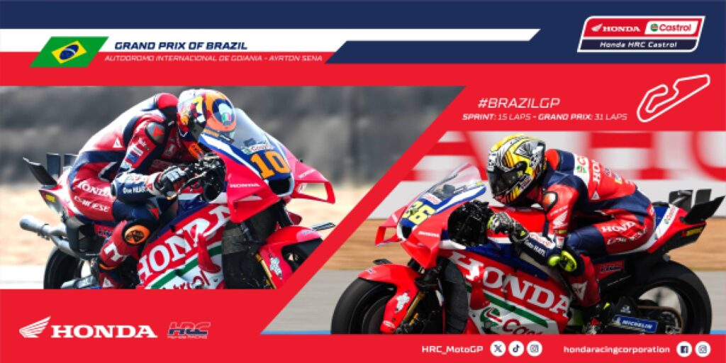 MotoGP in Brasile: Marini e Mir guidano il ritorno di Honda a Goiânia