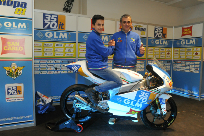 Stefano Nepa, a 14 anni debutto in Moto3 tra CIV e Mondiale Junior