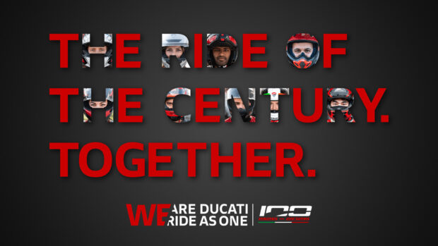 #WeRideAsOne 2026: il 9 maggio la maxi parata Ducati del Centenario