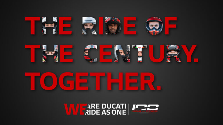 #WeRideAsOne 2026: il 9 maggio la maxi parata Ducati del Centenario