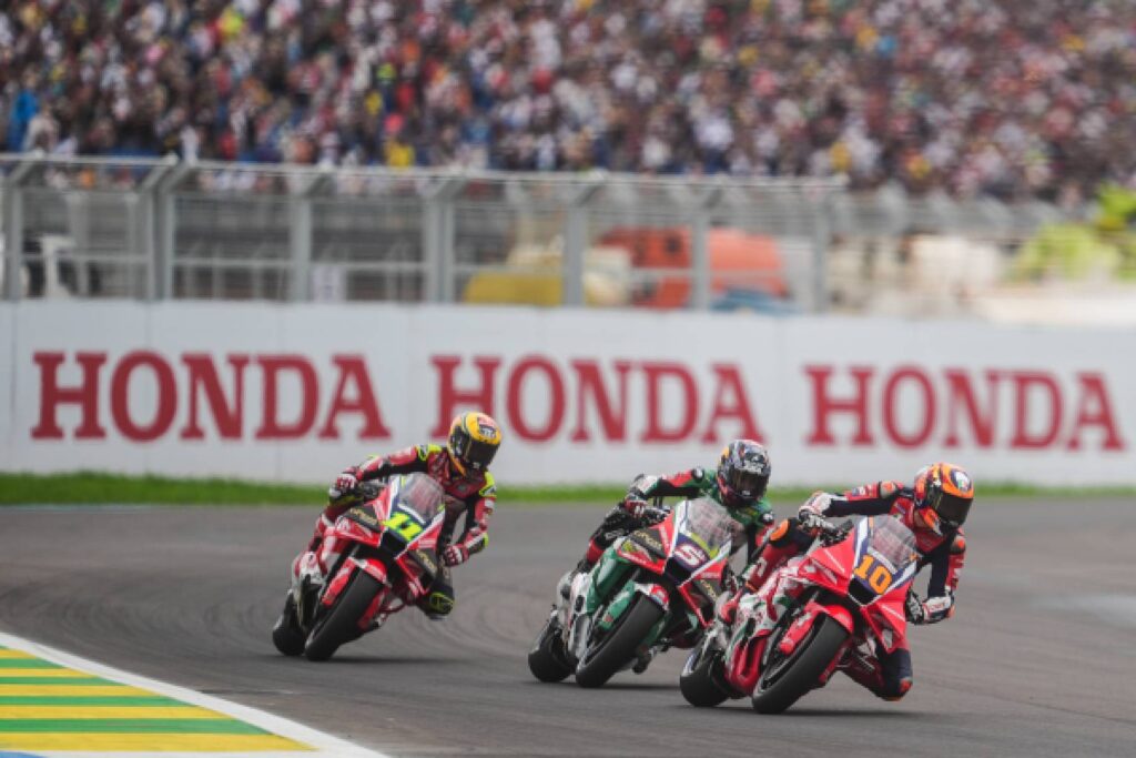 MotoGP Brasile, debutto bagnato a Goiânia per Marini e Mir