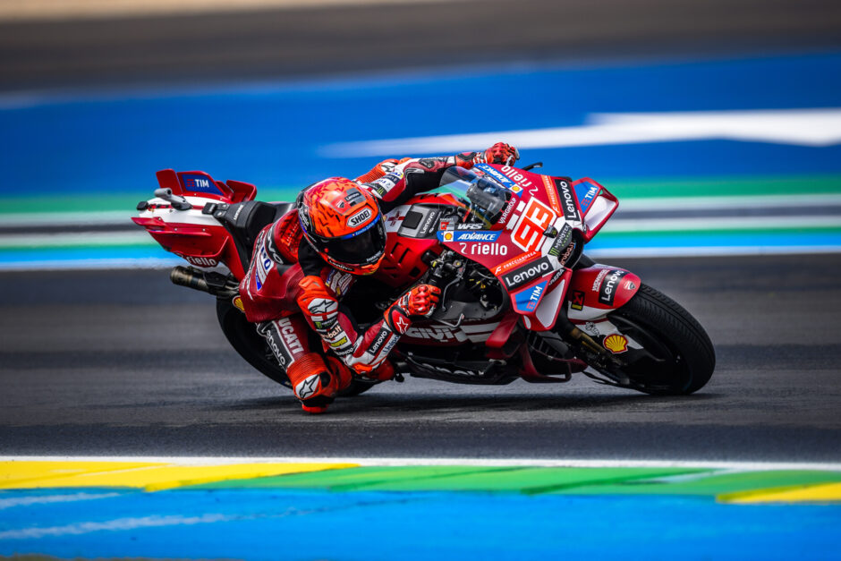 Goiânia accoglie Ducati: Márquez subito secondo, Bagnaia in Q2