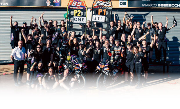 Aprilia e Dellorto dominano a Goiânia: Bezzecchi-Martín da leggenda