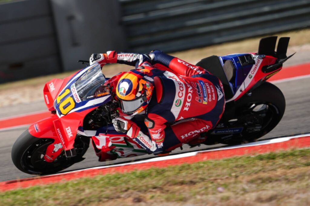 MotoGP Austin, Honda HRC Castrol: Marini centra la Q2, Mir fuori per 32 millesimi
