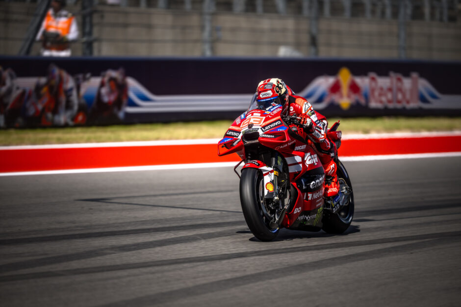 MotoGP Austin, Marquez domina il venerdì con la Ducati ufficiale