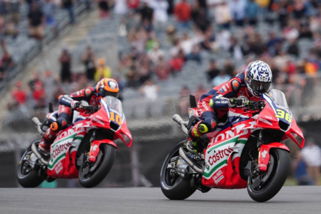 MotoGP Austin, Sprint 2026: Marini quinto, Mir spreca il podio