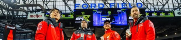 Detroit Supercross: Shimoda sul podio, Hunter Lawrence ko ma resta in corsa