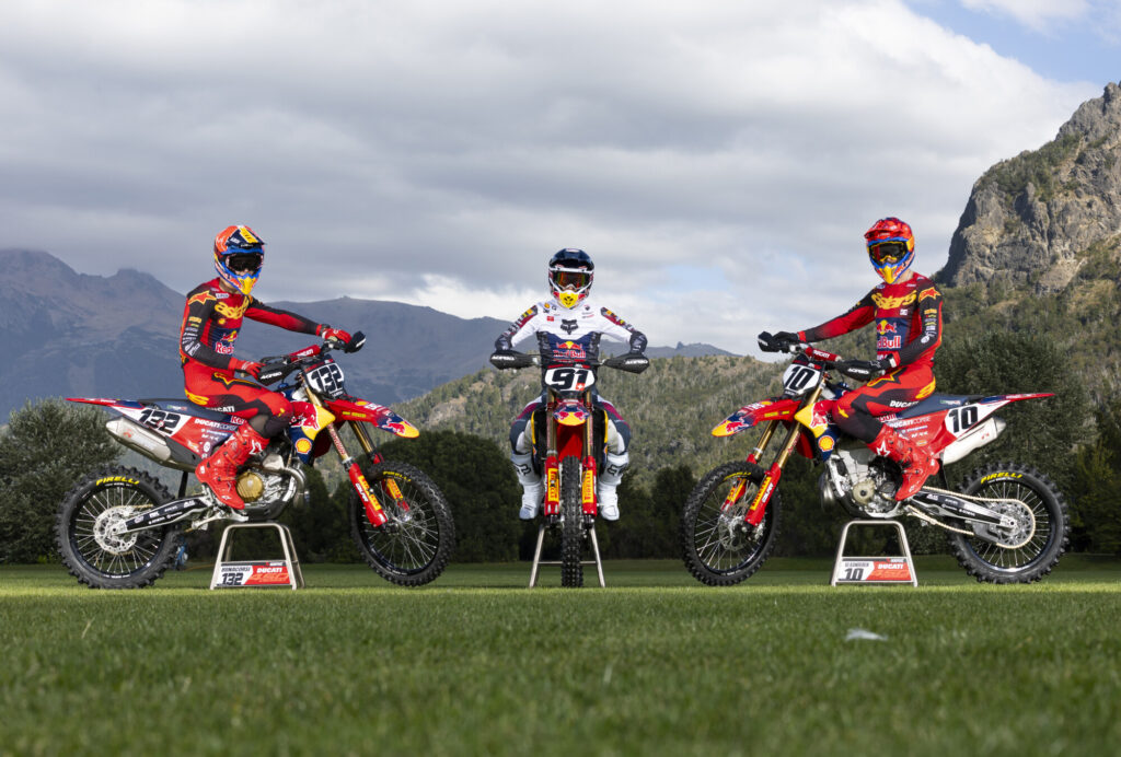 Nasce il Red Bull Ducati Factory MXGP Team, al via l’era Desmo450 MX