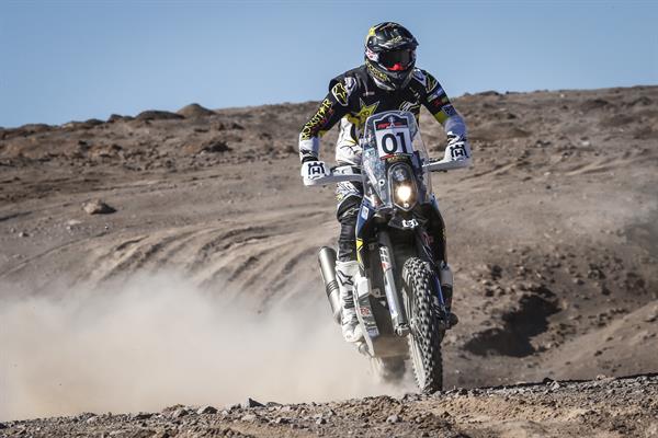 Quintanilla domina l’Atacama Rally 2017 con la Husqvarna FR 450