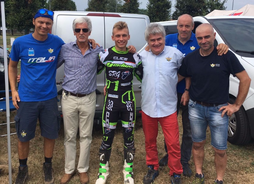 Manuel Copetti conquista il titolo europeo Trial Junior Cup