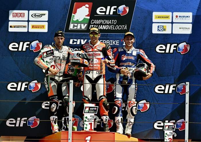 ELF CIV Misano: Pirro domina, Nepa e Roccoli tornano al top
