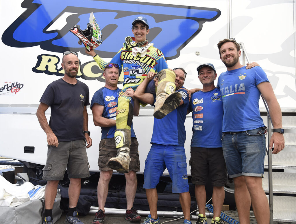 Andrea Verona è Campione del Mondo Enduro Youth 2017