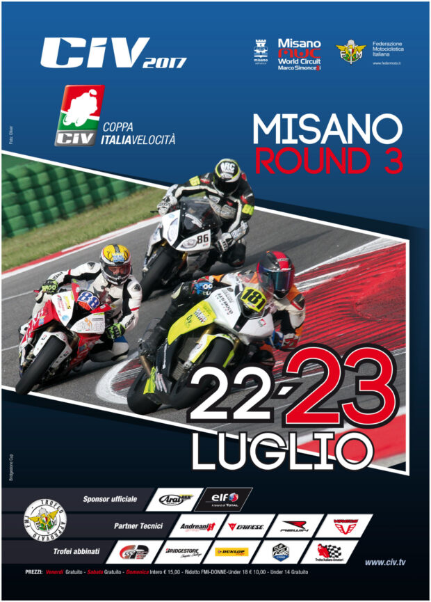Coppa Italia a Misano, terzo round 2017 tra spettacolo e record