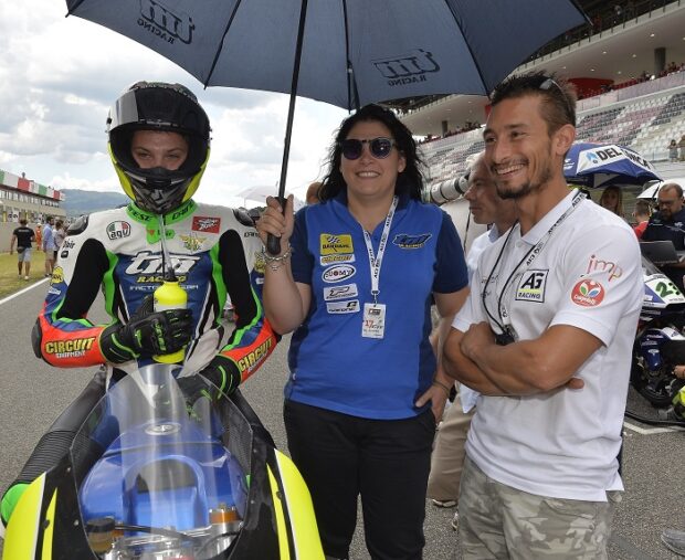 Manuel Poggiali, due volte iridato al fianco dei giovani dell’ELF CIV