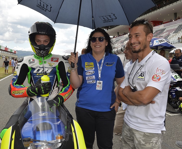 Manuel Poggiali, due volte iridato al fianco dei giovani dell’ELF CIV