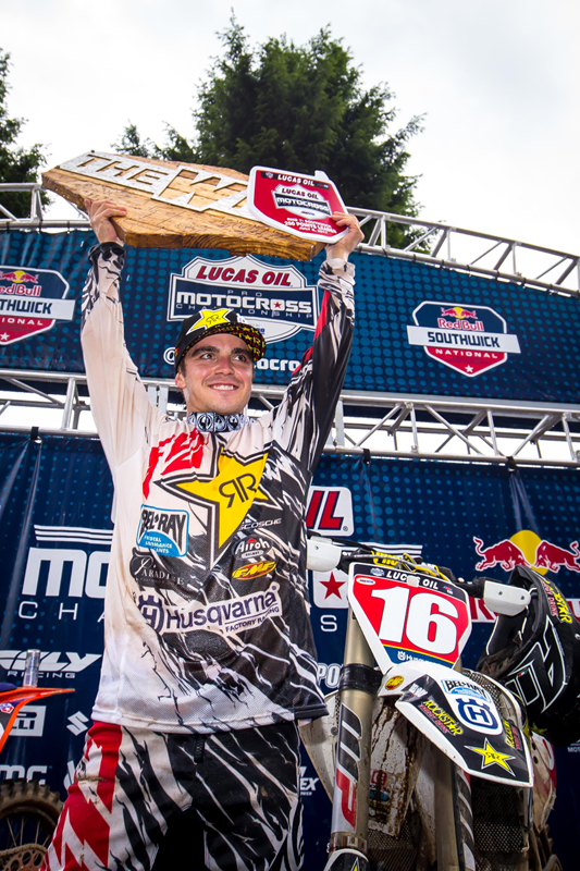 Southwick National, dominio Husqvarna con Osborne e primo podio 450 per Wilson