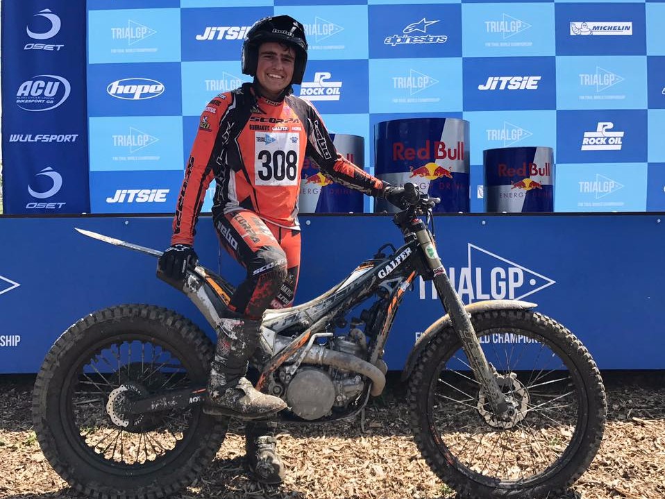 Lorenzo Gandola campione della FIM Trial 125 Cup a Bradford