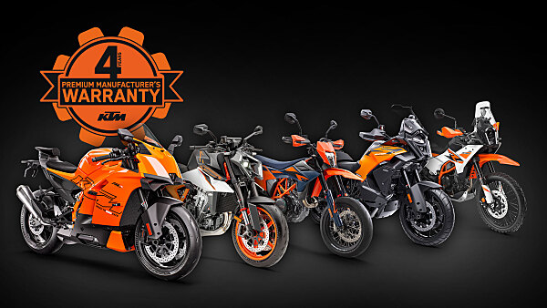 KTM, garanzia di 4 anni su tutta la gamma stradale dal MY25