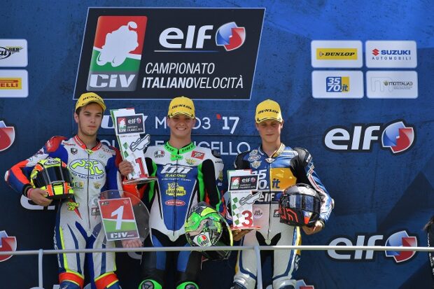ELF CIV Mugello: Pirro domina la SBK, Ieraci e Dionisi in vetta