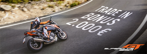 KTM 1290 Super Duke GT, supervalutazione usato fino a 2.000 euro