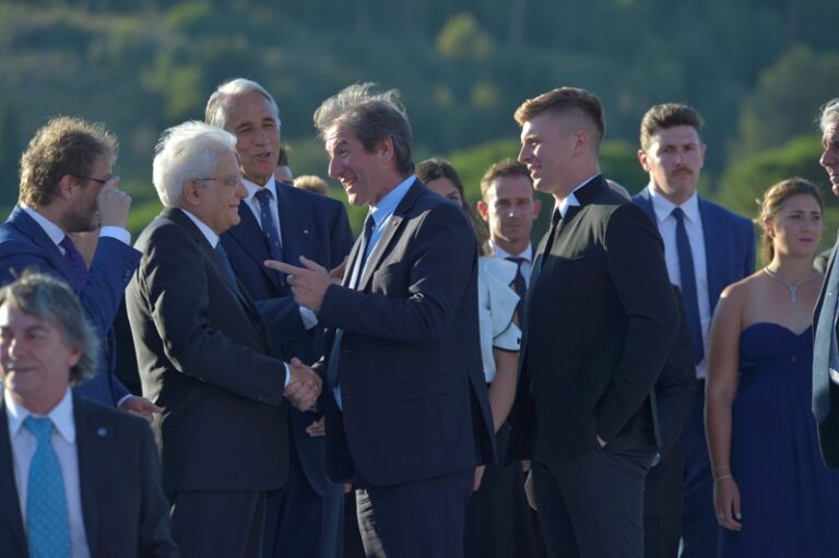 Mattarella incontra lo sport italiano: la FMI in prima fila con Redondi